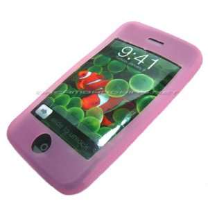   ) Silicone Case   Pink + Car Charger   Black + Screen Protective Film