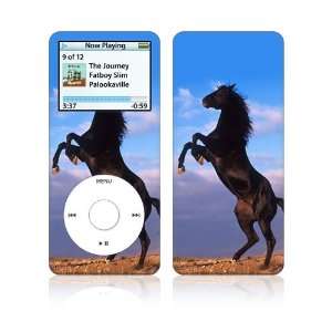 Apple iPod Nano (1st Gen) Decal Vinyl Sticker Skin   Animal Mustang 