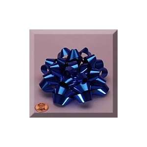  100ea   4 Metallic Royal Blue Confetti Bow Health 