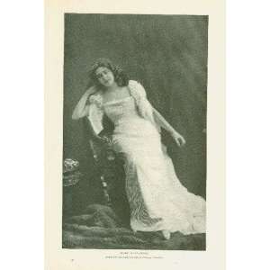  1897 Print Actress Mary Mannering: Everything Else