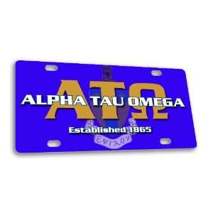 Alpha Tau Omega License Cover 