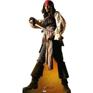  Captain Jack Sparrow Life Size Standup: Toys & Games