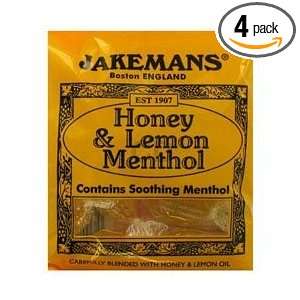  Jakemans Lozenge Throat and Chest,honey Lemon   30 Ct 
