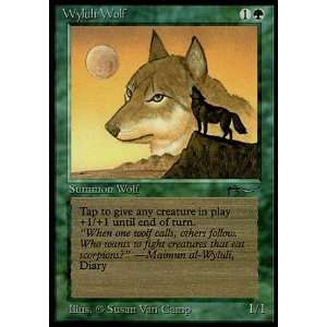  Magic the Gathering Wyluli Wolf (a)   Arabian Nights 