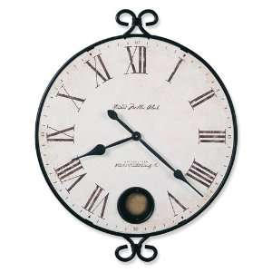  Magdalen Wrought Iron Quartz Wall Clock: Jewelry
