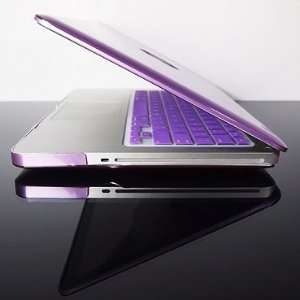  TopCase Metallic Solid Purple Hard Case Cover for Macbook 