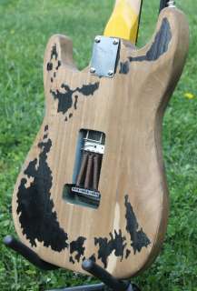 John Mayer Tribute Fender Squier Stratocaster Electric Guitar Relic 