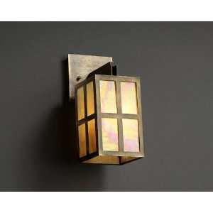 Justice Design Sconce JD WIN8741ABRSGAMB Tall 1 Light Wall 