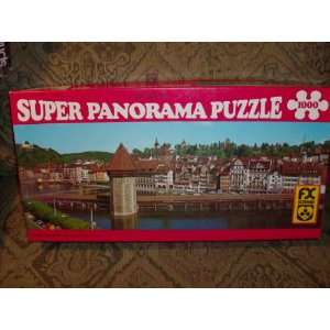  Luzern Schweiz 1000 Piece Super Panorama Puzzle By F.X 