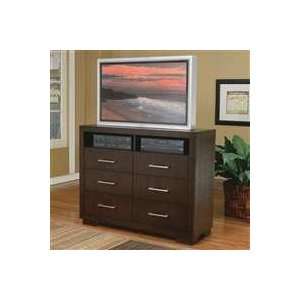  Jessica 6 Drawer Tv Chest With Shelves