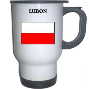  Poland   LUBON White Stainless Steel Mug Everything 
