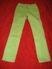 Justice Green Skinny Jeans size 14 Slim Low Fit  
