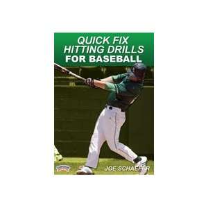  Joe Schaefer: Quick Fix Hitting Drills for Baseball (DVD 