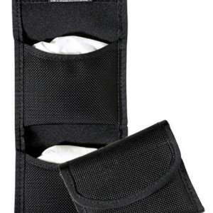   7328 Black Flat Glove Pouch with Hook and Loop
