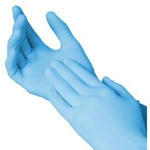 free Latex free Nonsterile 9.5 in. Long Large Size Nitrile Exam Gloves 