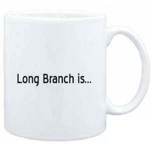  Mug White  Long Branch IS  Usa Cities