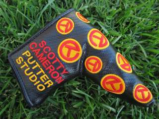 Scotty Cameron 2012 TOUR RED & YELLOW Dancing Circle Ts Headcover 