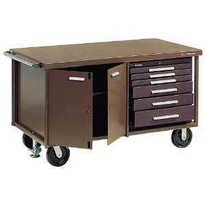  Kennedy 61 in Tool Cabinet w/Casters (6006), Brown