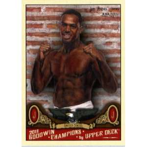 : 2011 Upper Deck Goodwin Champions 139 Jon Bones Jones / MMA Fighter 