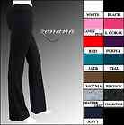 NEW Slimming Rollover Bootleg Yoga Comfy Pants SIZES/M/L