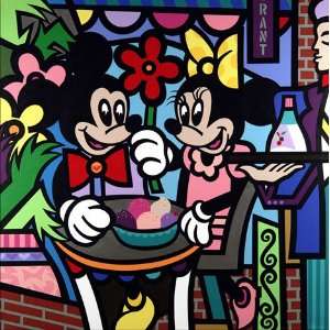  Disney s Ice Cream For Two Giclee on Canvas