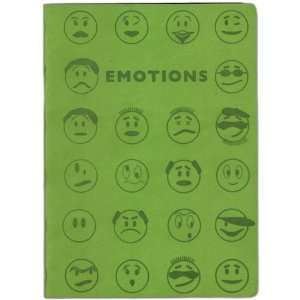  Green Embossed Emotions Leather Journal   Lined: Home 