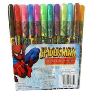  Marvels Spider Man 12 Piece Fine Line Marker Set   School 