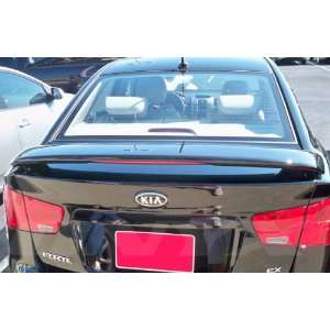   : Forte 2010 Custom Style Rear with Light 4DR Spoiler INT: Automotive