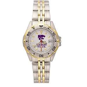 : Kansas State Wildcats Ladies All Star Watch w/Stainless Steel Band 