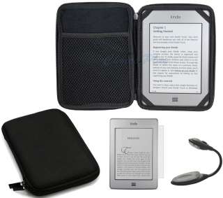   EVA Case Cover For  Kindle Touch 3G WiFi+Screen Protector+Light