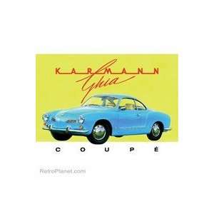  Karmann Ghia Coupe Sign: Home & Kitchen