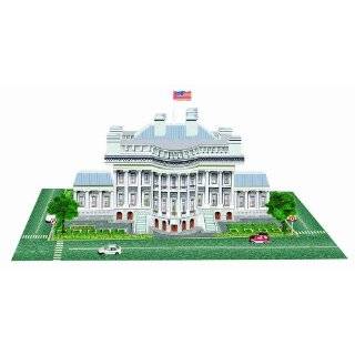  White House 3D pop out puzzle & model(80 pcs): Toys 