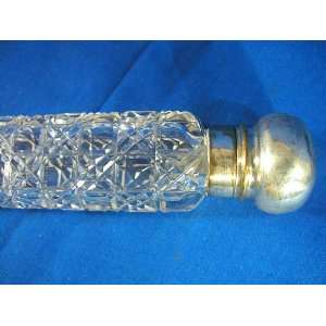  Perfume Master Cut Crystal Laydown Bottle