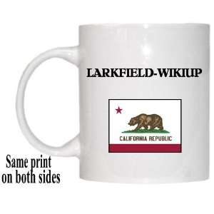   State Flag   LARKFIELD WIKIUP, California (CA) Mug 