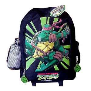  Ninja Turtles Rolling Backpack: Leonardo: Toys & Games