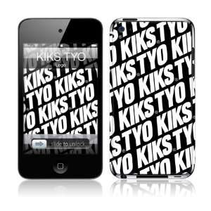   iPod Touch  4th Gen  KIKS TYO  Logo Skin  Players & Accessories