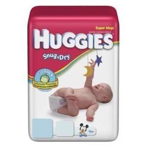  Kimberly Clark Huggies snug and dry diapers, size 2, mega 
