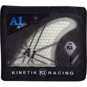  Kinetik Racing Andy Irons AI 1 FCS Clear Fin Sports 