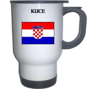  Croatia/Hrvatska   KUCE White Stainless Steel Mug 