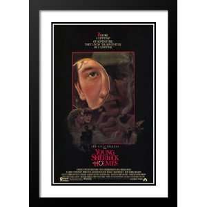  Young Sherlock Holmes 20x26 Framed and Double Matted Movie 