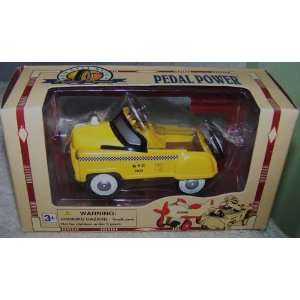  Pedal Power *NYC Taxi* Die Cast Vehicle: Toys & Games