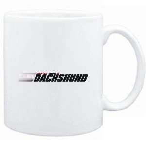    Mug White  FASTER THAN A Dachshund  Dogs: Sports & Outdoors