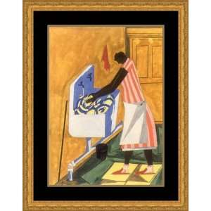   Home Chores, 1945 by Jacob Lawrence   Framed Artwork
