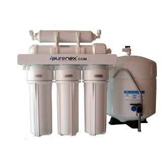 Stage Reverse Osmosis Water Filter System With Storage Tank Removes 