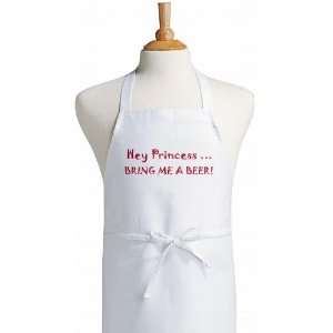  Hey Princess Bring Me A Beer Funny Kitchen Apron