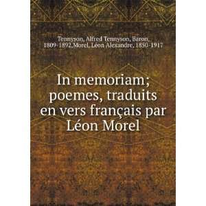 In memoriam; poemes, traduits en vers franÃ§ais par LÃ©on Morel