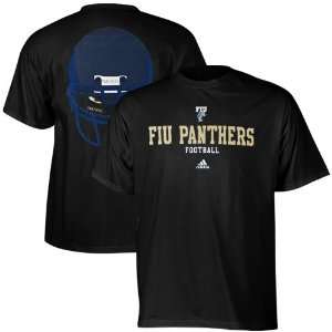   Florida International Golden Panthers Eyes Long Sleeve T Shirt   Black