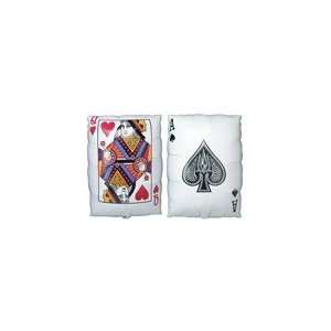  30 Card Queen Of Hearts/Ace Of Spades   Mylar Balloon 