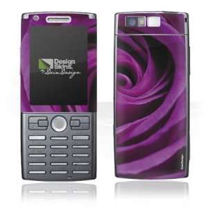   Design Skins for Samsung i550   Purple Rose Design Folie Electronics