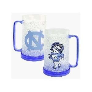  North Carolina Tar Heels NCAA Crystal Freezer Mug: Sports 